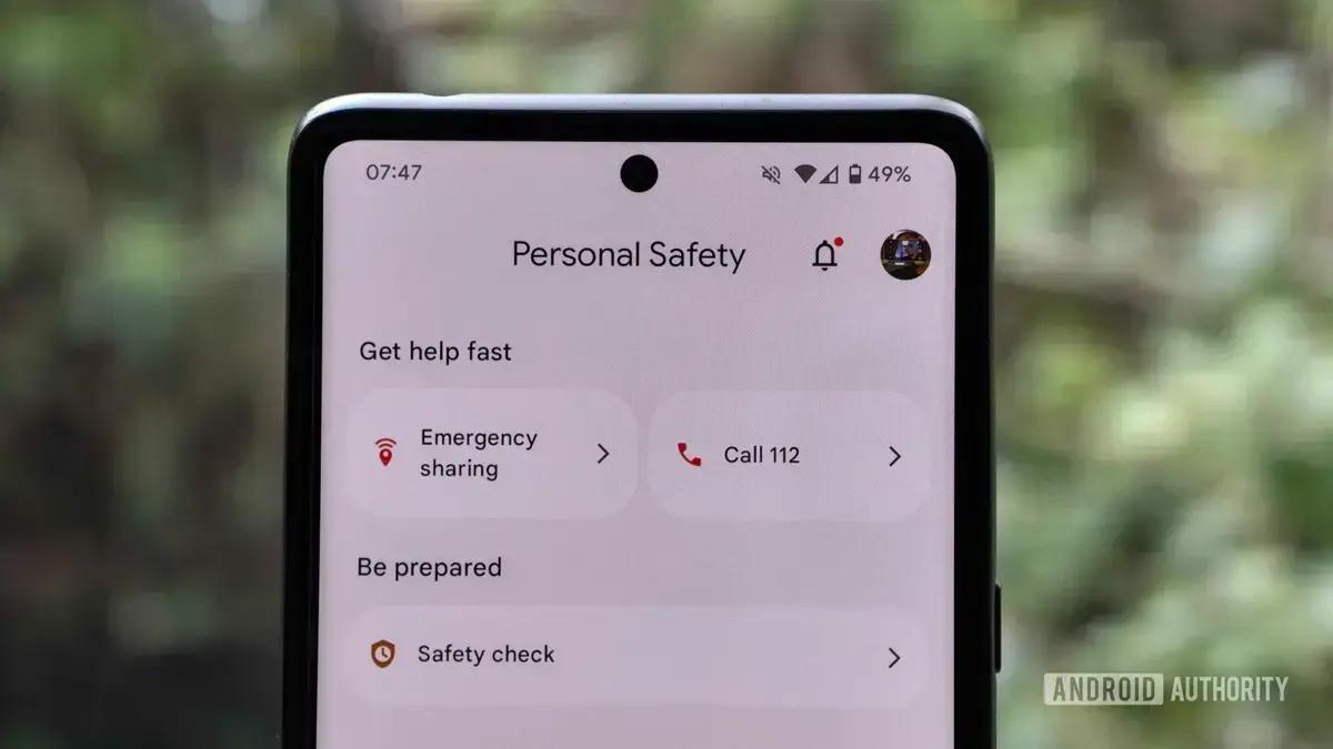 Novas melhorias no aplicativo de Segurança do Google com design Material 3