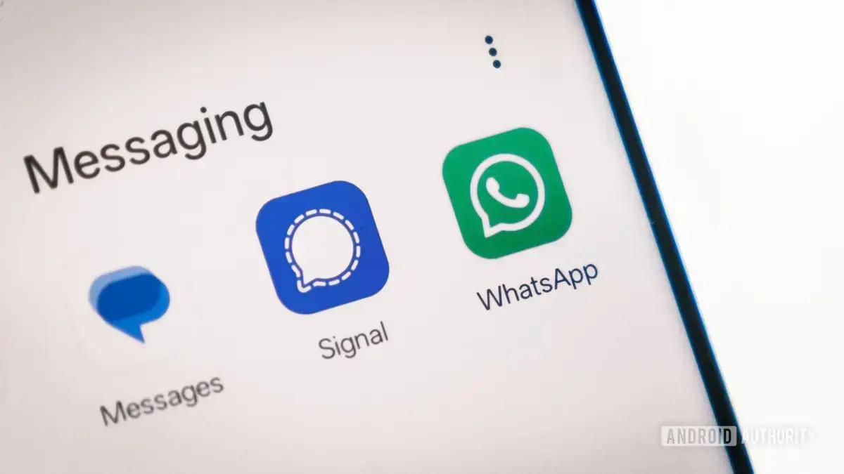 Preferência pelo Signal devido à privacidade, mas o WhatsApp domina pela base de usuários