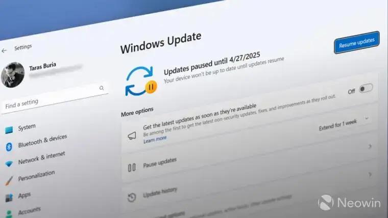 Atualizações do Windows em PCs com processador ARM oferecem maior praticidade