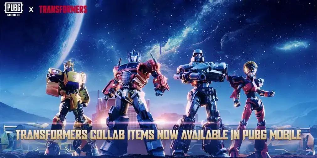 Atualização Transformers do PUBG Mobile traz novidades e personalizações