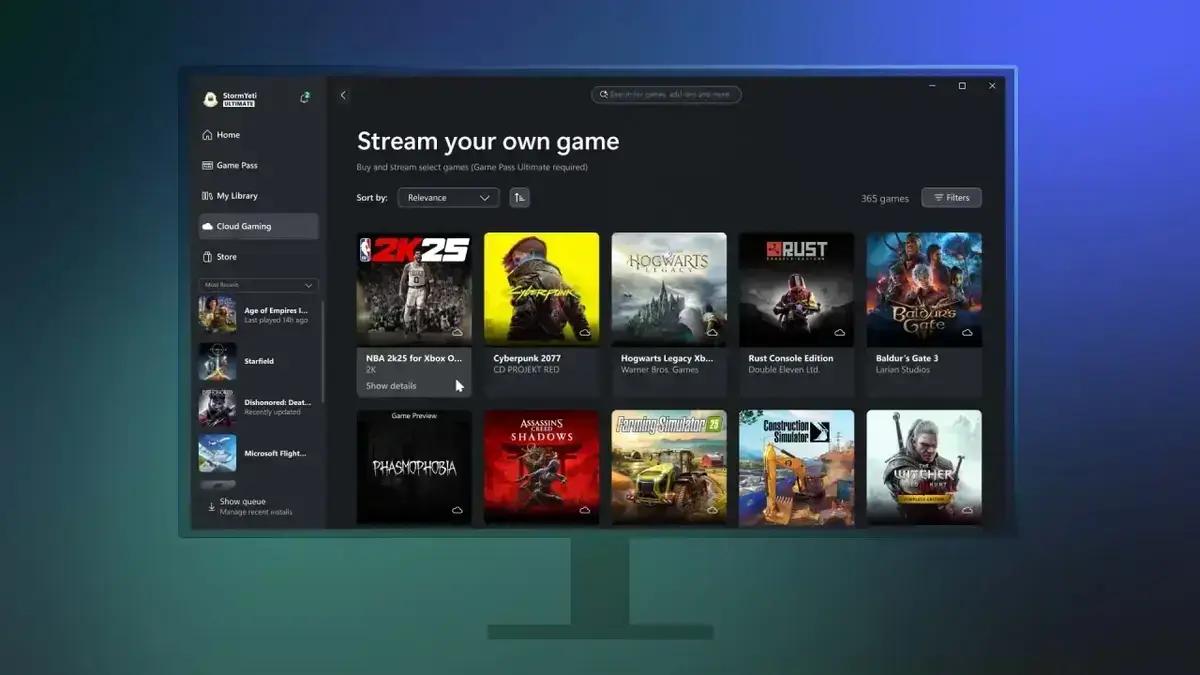 Atualizações no aplicativo Xbox para PC em julho