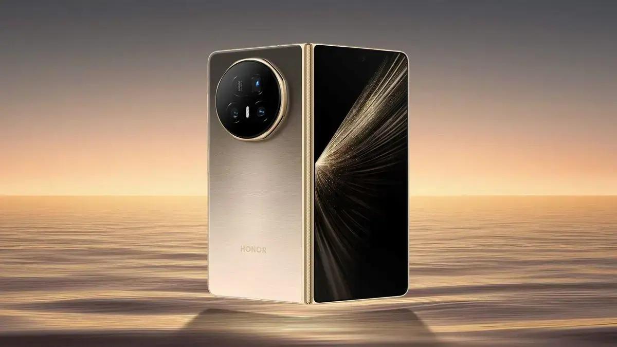Honor Magic V5 apresenta celular dobrável mais fino do mercado