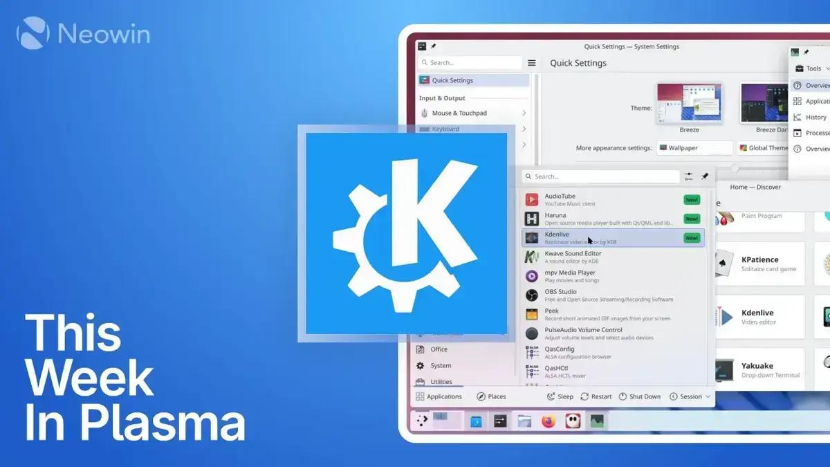 KDE aprimora correções de bugs e ajustes visuais no Plasma