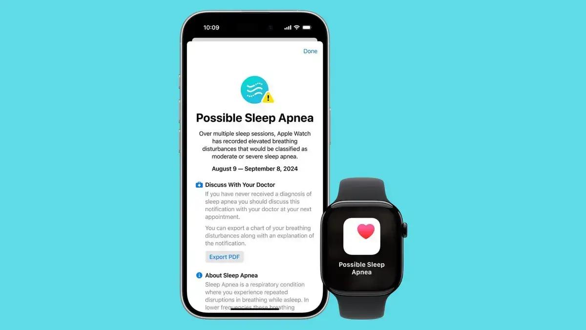 Apple amplia recursos de detecção de apneia do sono no Brasil e outros países