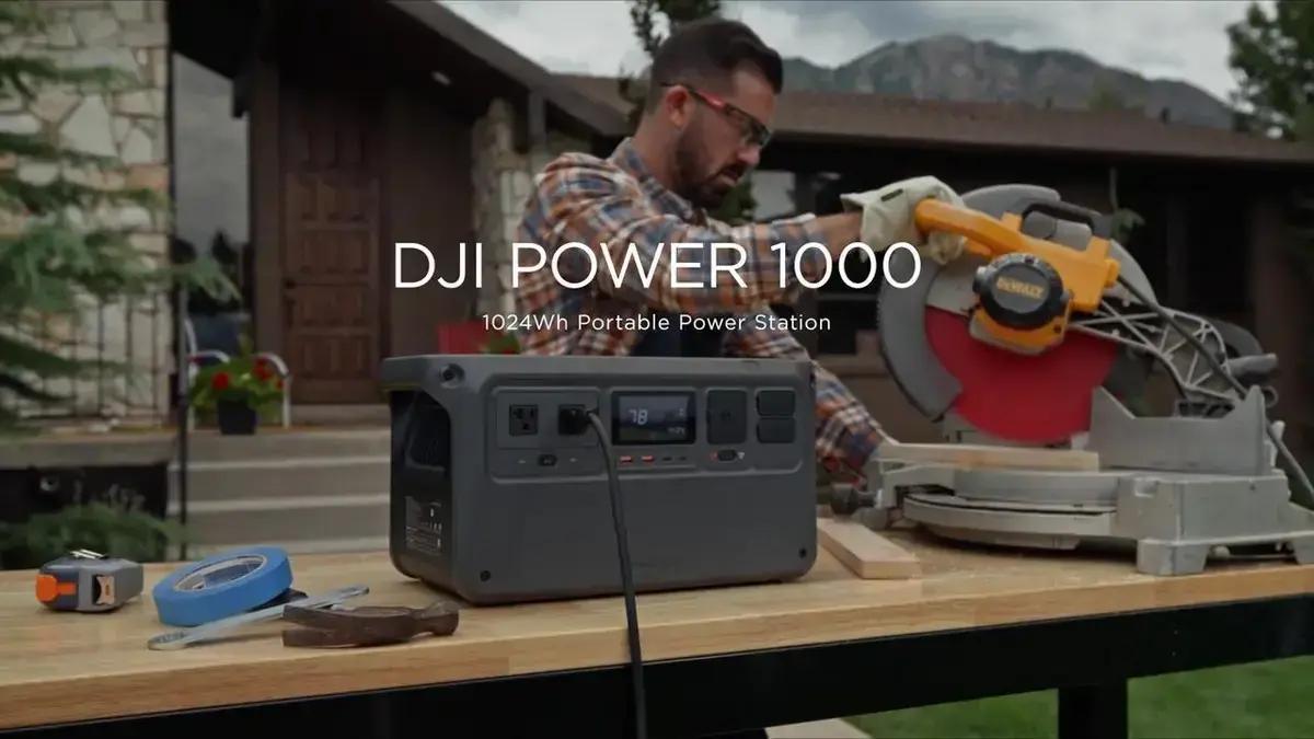 Oferta na estação de energia DJI Power 1000 para quem busca portátilidade