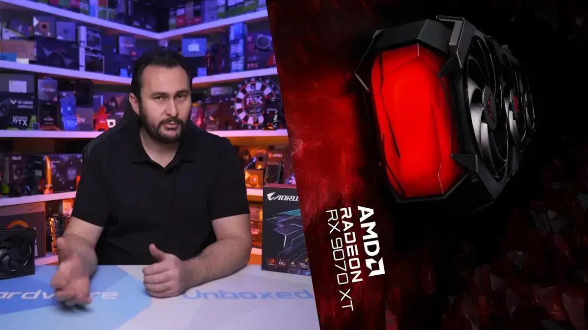 Análise de desempenho da RX 9070 XT e atualização dos drivers da AMD