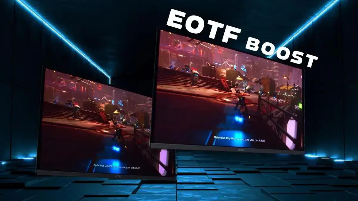 Modo EOTF Boost aprimora brilho em monitores OLED