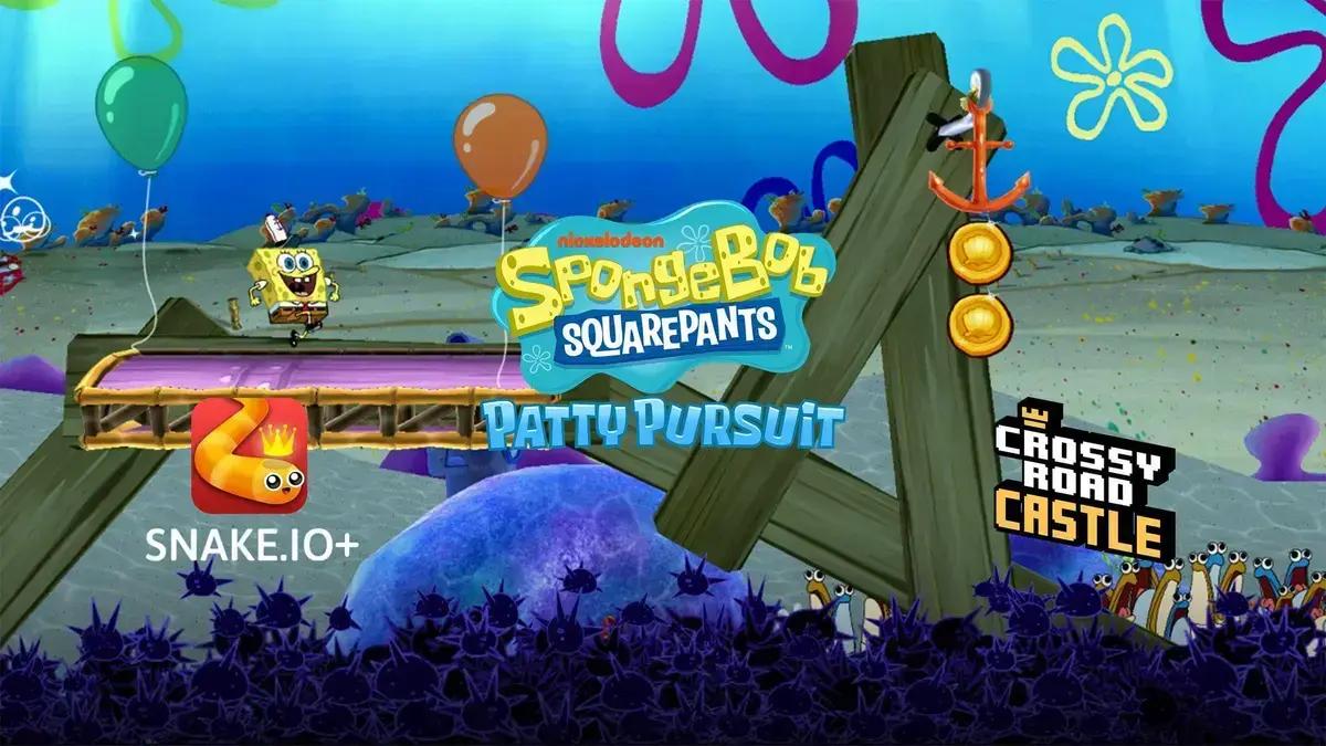 Eventos de SpongeBob no Apple Arcade trazem novidades aos jogos