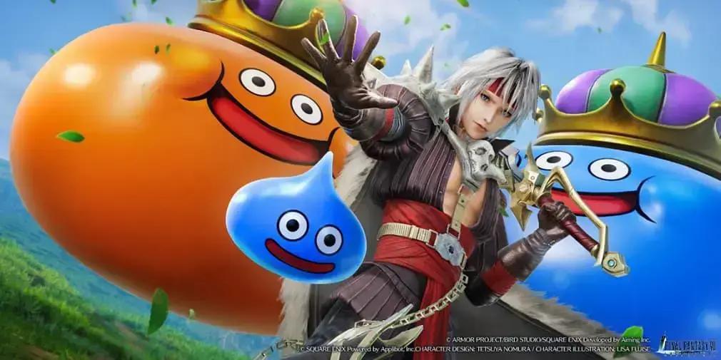 Final Fantasy VII Ever Crisis e Dragon Quest se juntam em evento especial para jogadores