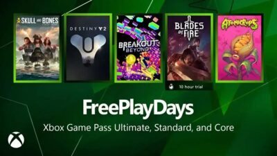 Jogos gratuitos no Xbox neste fim de semana