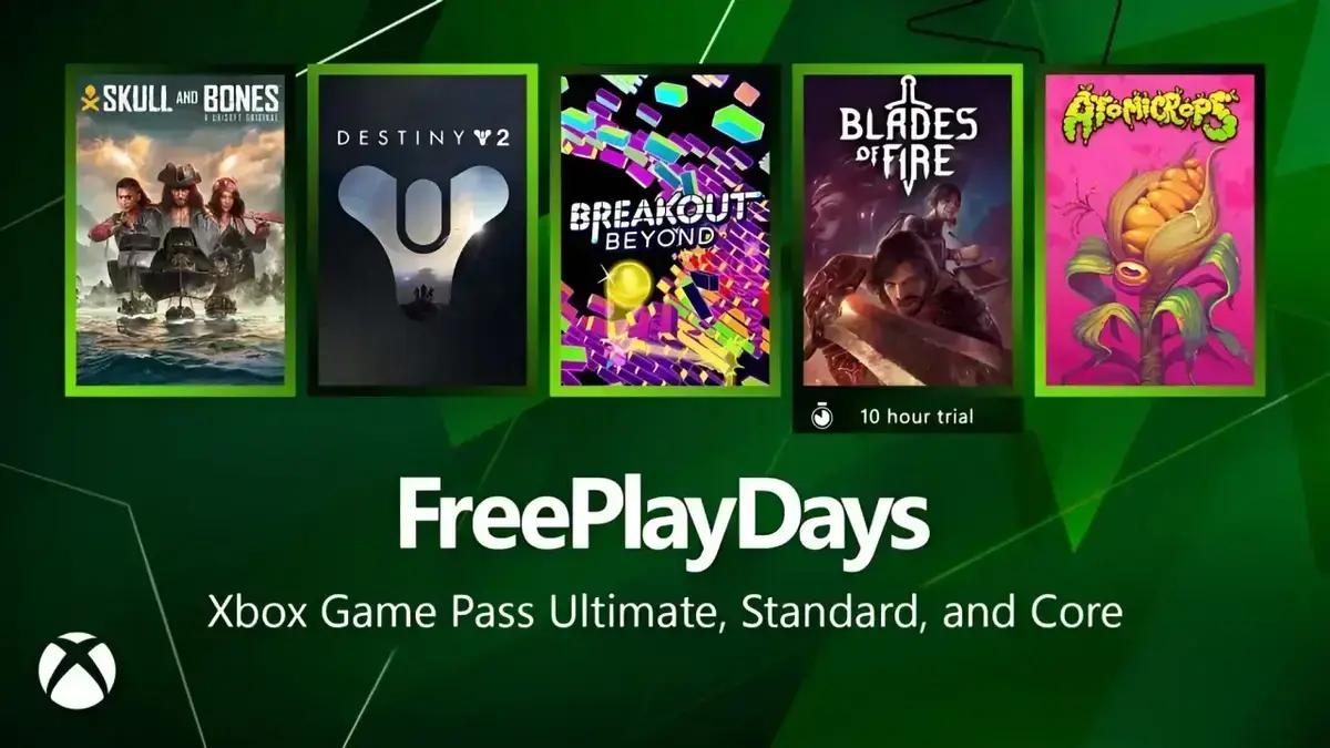 Jogos gratuitos no Xbox neste fim de semana