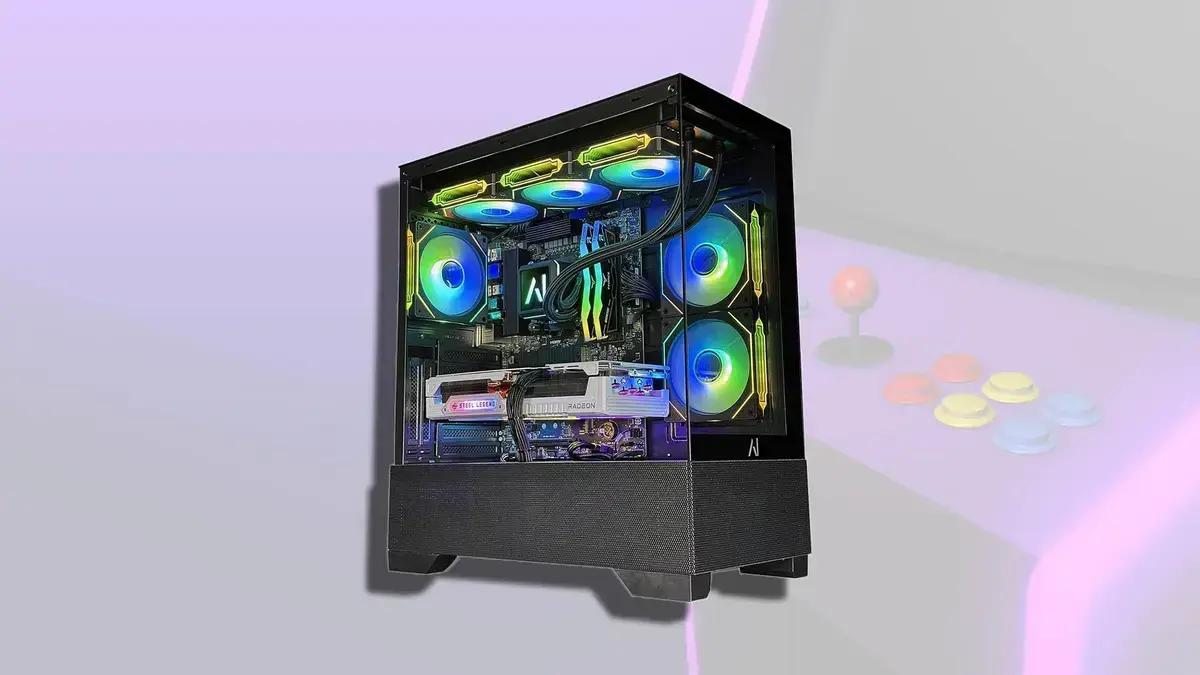 Computadores para jogos com componentes AMD de alta performance