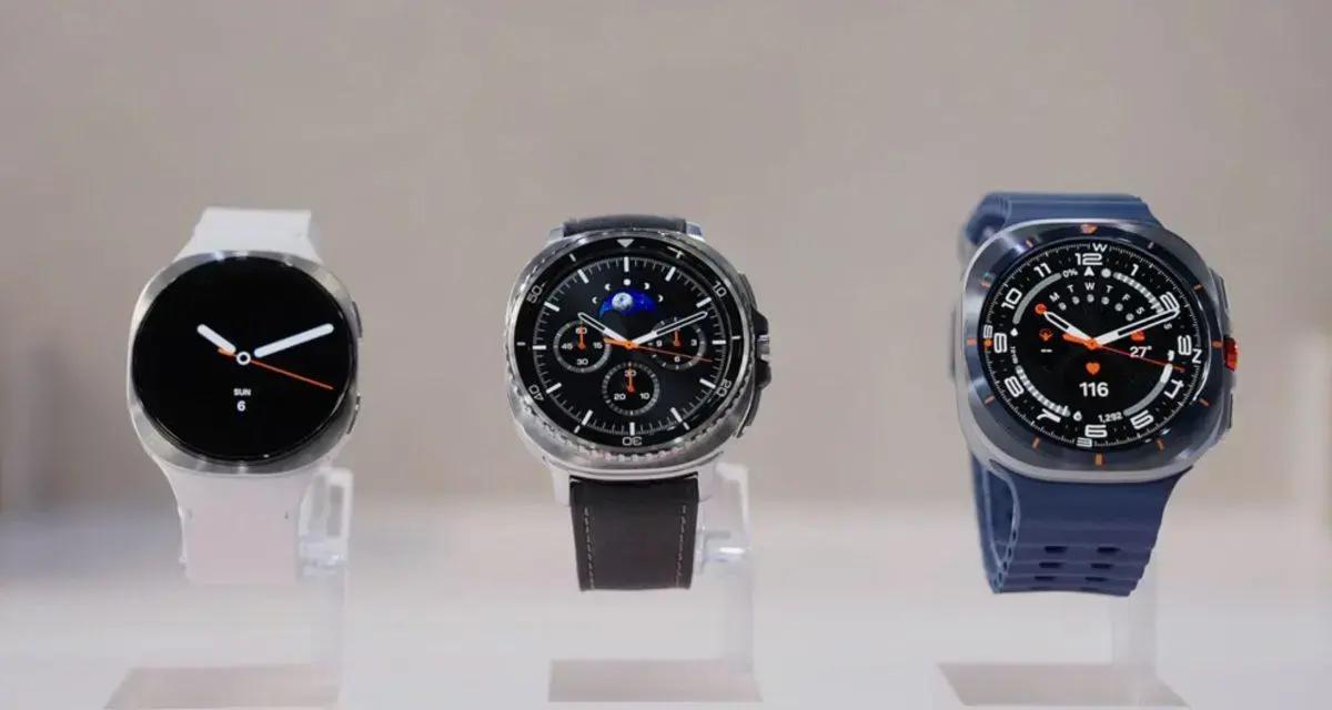 Samsung apresenta nova linha de Galaxy Watch 8 com design diferenciado