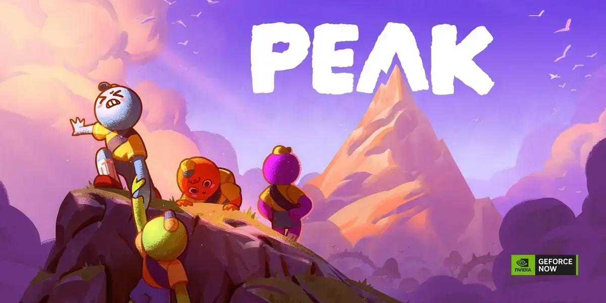 GeForce NOW amplia catálogo com foco em PEAK e outros jogos