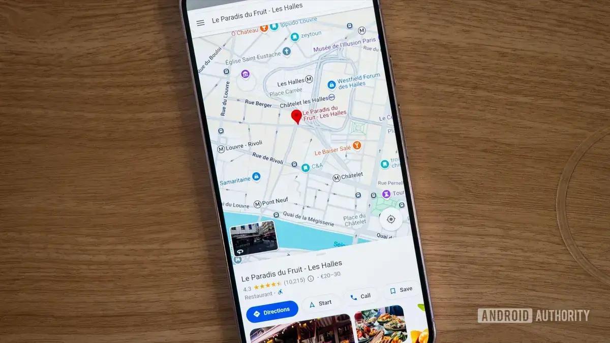 Novas melhorias na página de detalhes do Google Maps