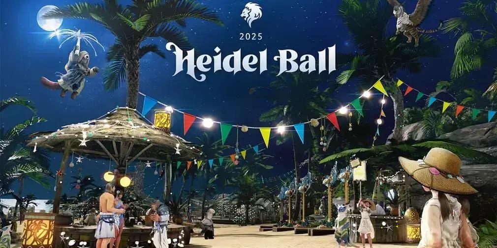 Início do evento Heidel Ball 2025 de Black Desert Mobile