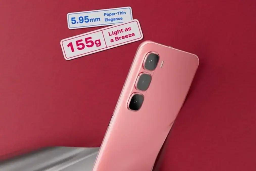 Infinix HOT 60 Pro+: design fino e arrojado em foco