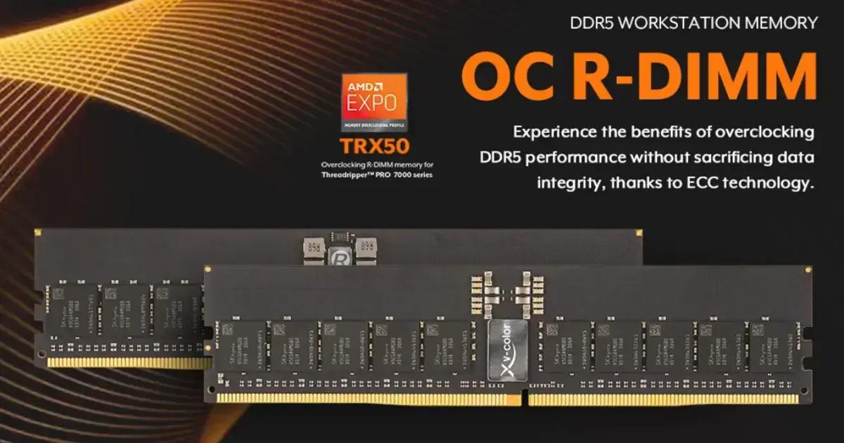 Memória DDR5 para processadores AMD Ryzen Threadripper 9000