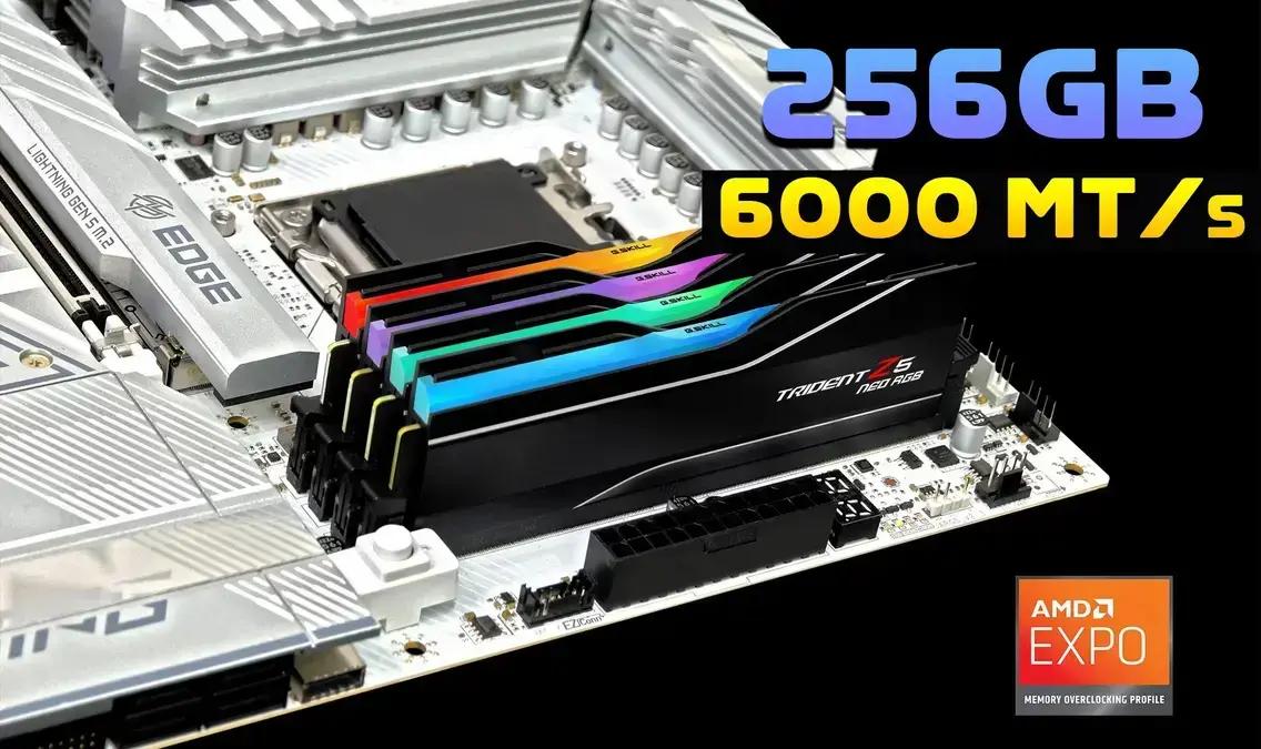 Lançamento de kits de memória DDR5 de alta capacidade e velocidade
