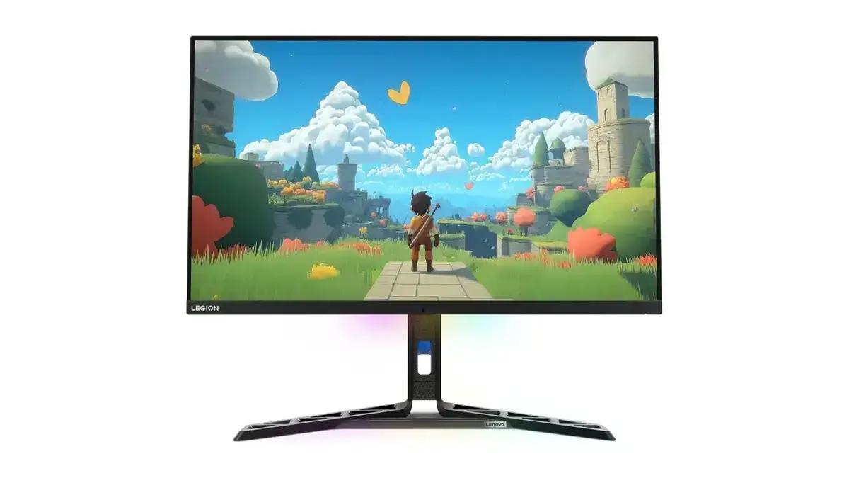 Monitor gaming 4K com alta taxa de atualização e HDR