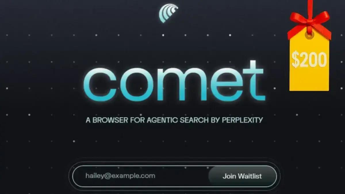 Perplexity lança Navegador Comet AI com assinatura mensal de alta taxa