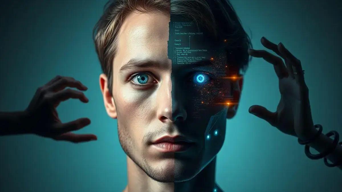 A jornada da identidade humana na era da inteligência artificial