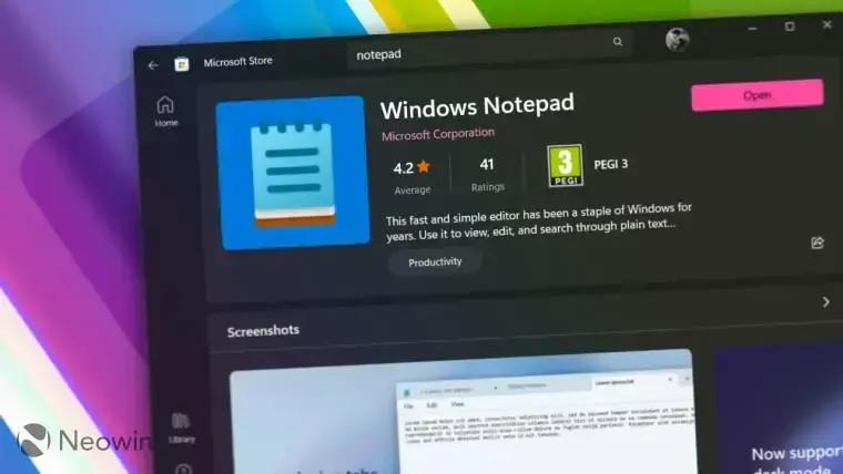 Notepad no Windows 11: mudanças e desafios na sua essência