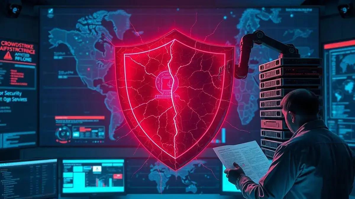 Lições do outage da CrowdStrike um ano após a crise de segurança