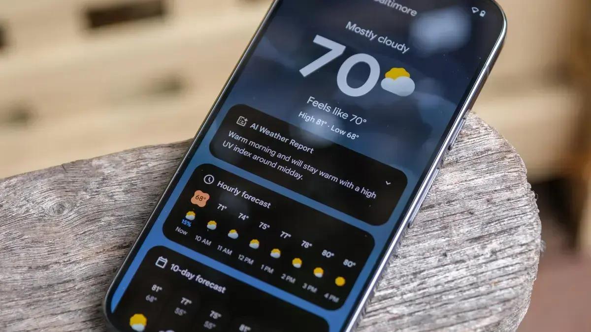Aplicativo de clima do Pixel Weather é preferido por usuários de Pixel