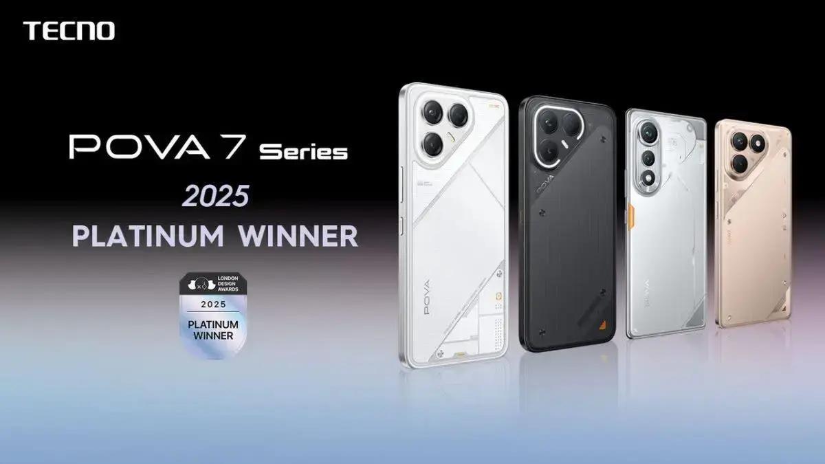 Design premiado na série TECNO POVA 7 reforça tendência jovem no mercado de smartphones