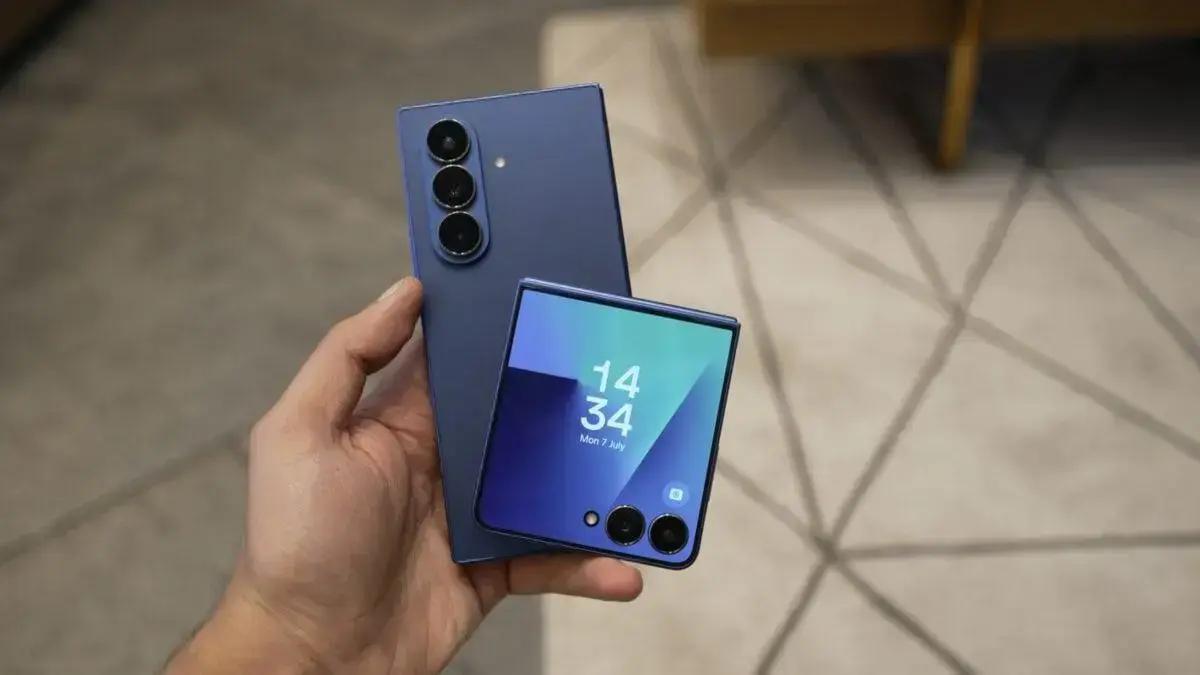 Custos elevados na troca de telas de celulares dobráveis da Samsung