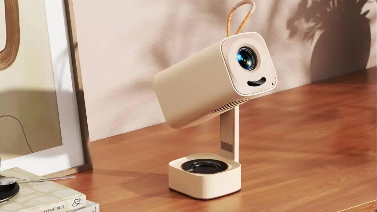 Projetor portátil Yaber T1 Pro com recursos inteligentes para entretenimento