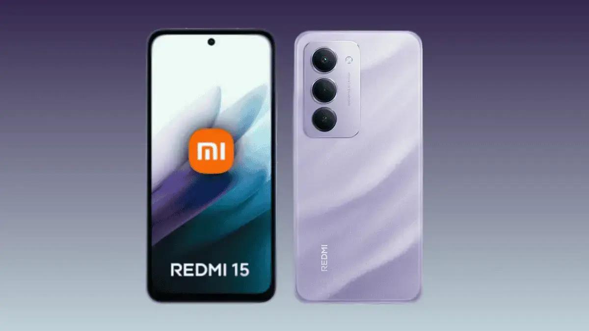 Design do Redmi 15 é revelado e mostra novidades no visual