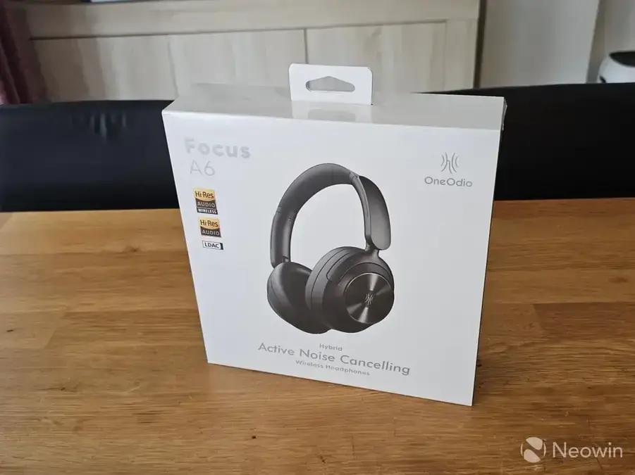 Fones de ouvido OneOdio Focus A6 com Bluetooth 6.0, ANC e LDAC no Brasil