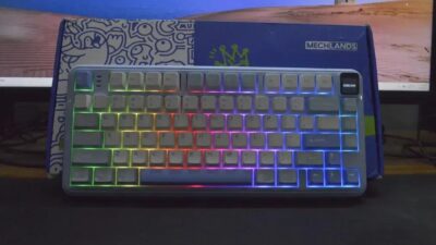 Análise do Vibe75 V2: teclado compacto para jogos e trabalhos