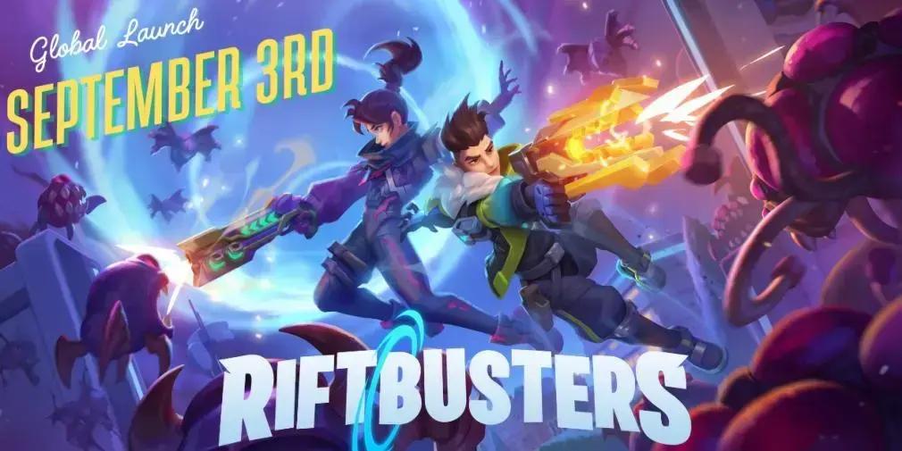 Lançamento do RPG Riftbusters para dispositivos móveis em 3 de setembro