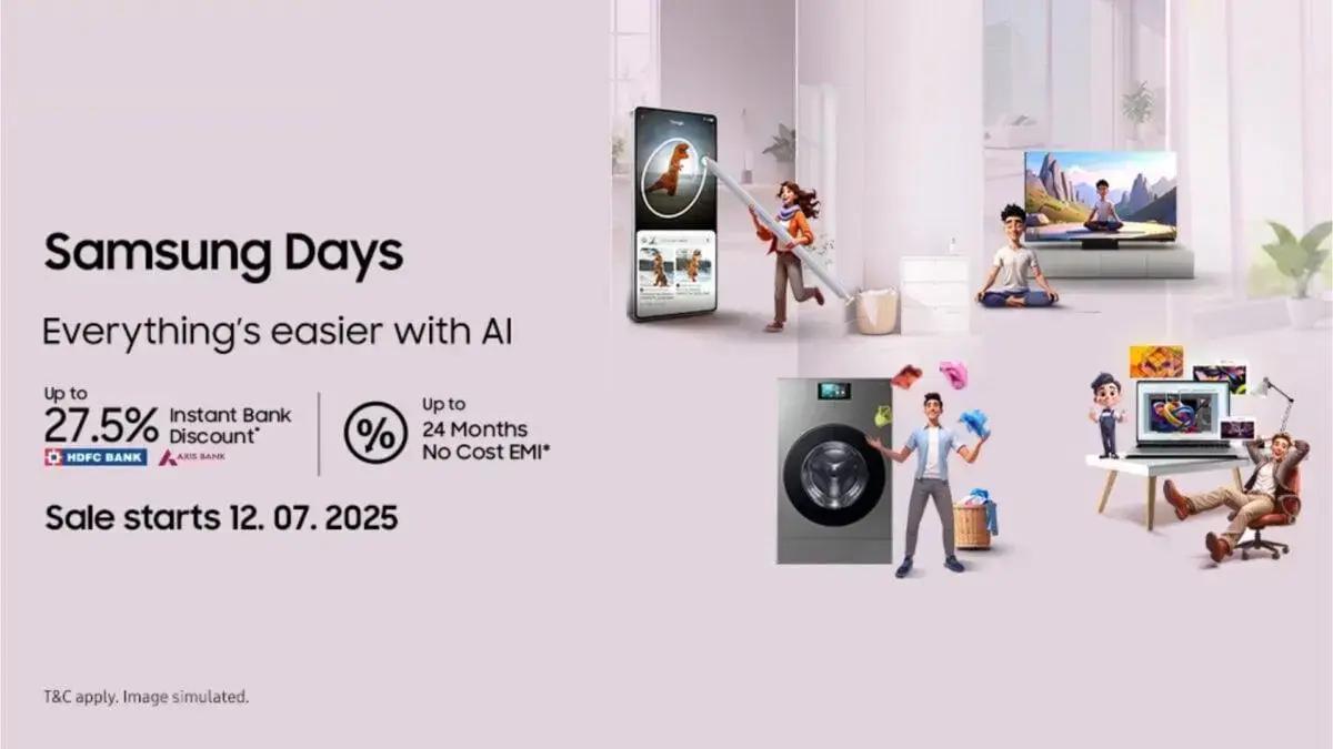 Promoções da Samsung na Índia oferecem descontos em diversos produtos