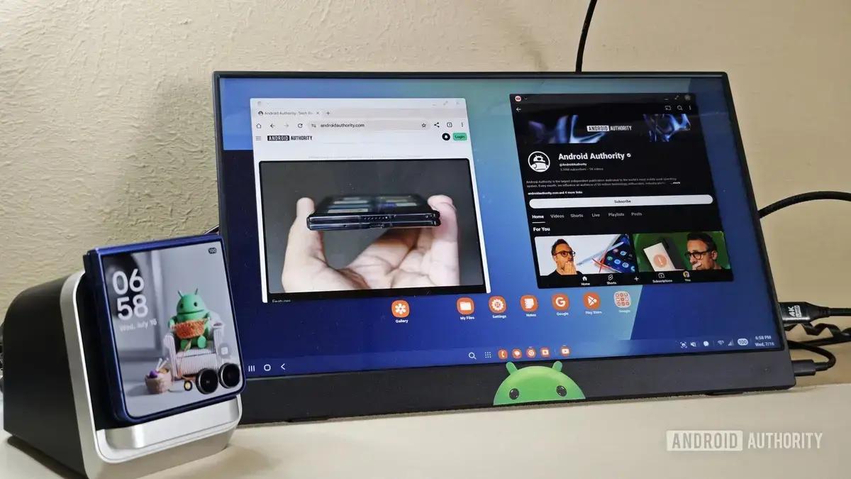 Principais novidades do Samsung DeX na One UI 8