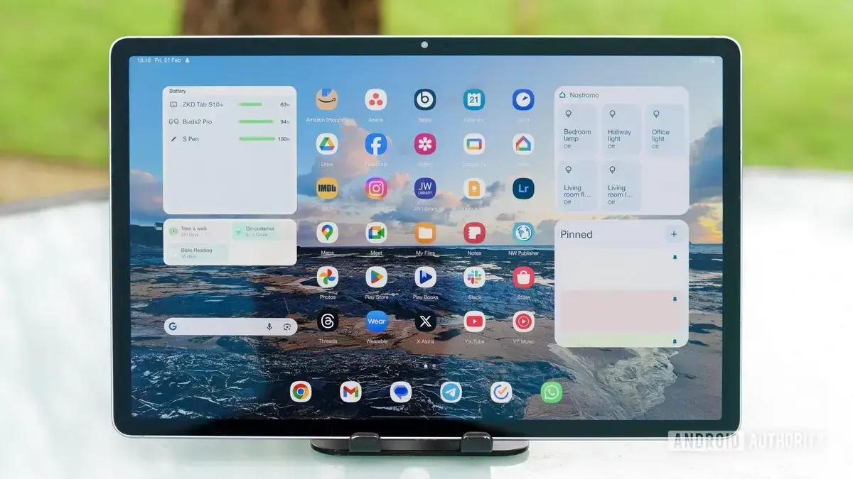 Oferta internacional no Galaxy Tab S10 Plus durante o Prime Day