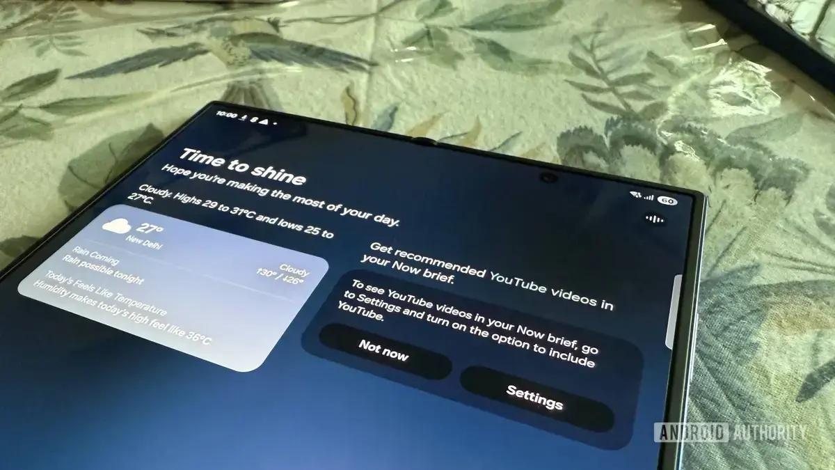 Samsung Now Brief fica mais inteligente com atualização One UI 8