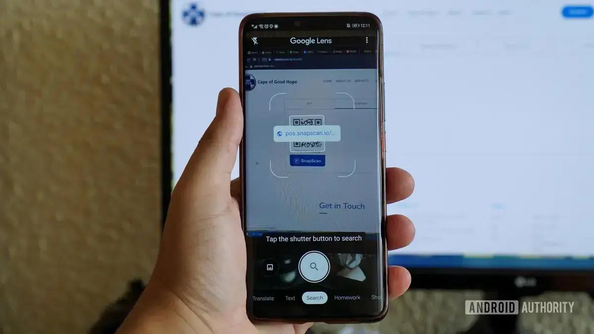 Atualização do scanner de QR Code do Android traz melhorias no uso com uma mão