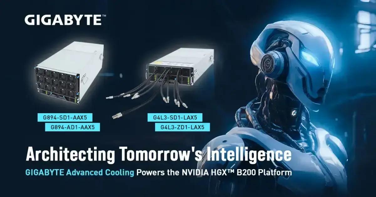 Servidores de IA da Giga Computing usam tecnologia avançada