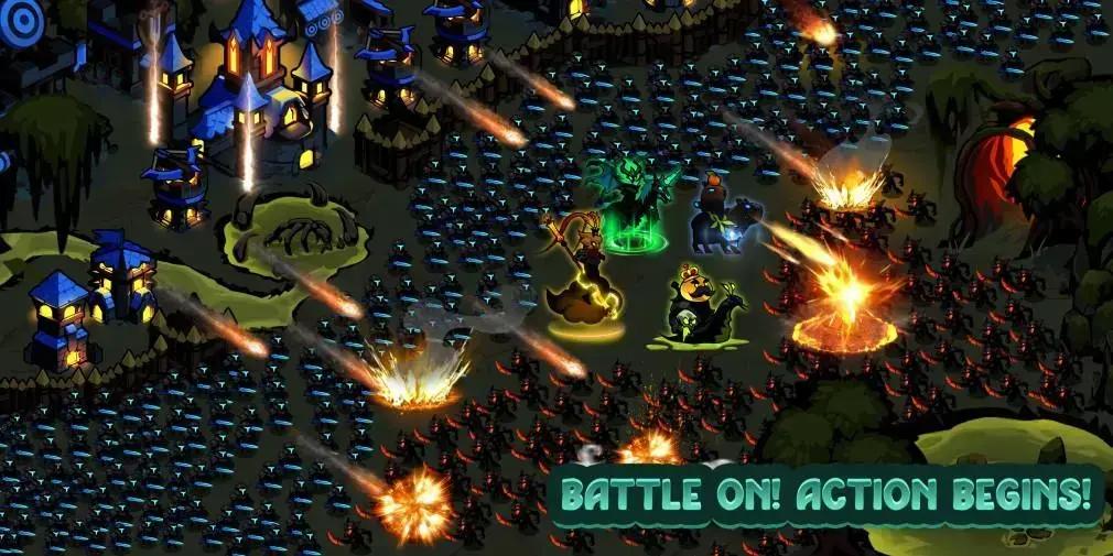 Lançamento de Shadow Kingdom: Frontier War TD para iOS e Android