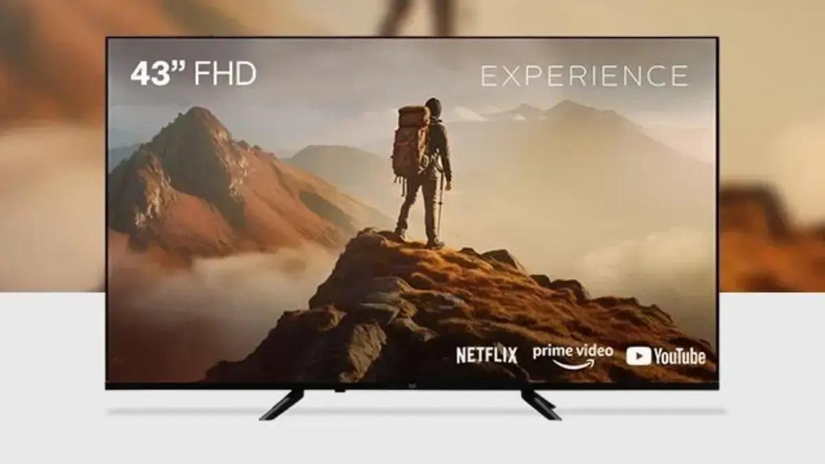 Smart TV de 43 polegadas com bom desempenho e preço acessível