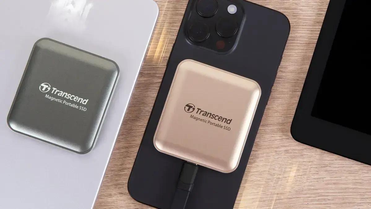 Lançamento do SSD MagSafe Transcend para iPhones