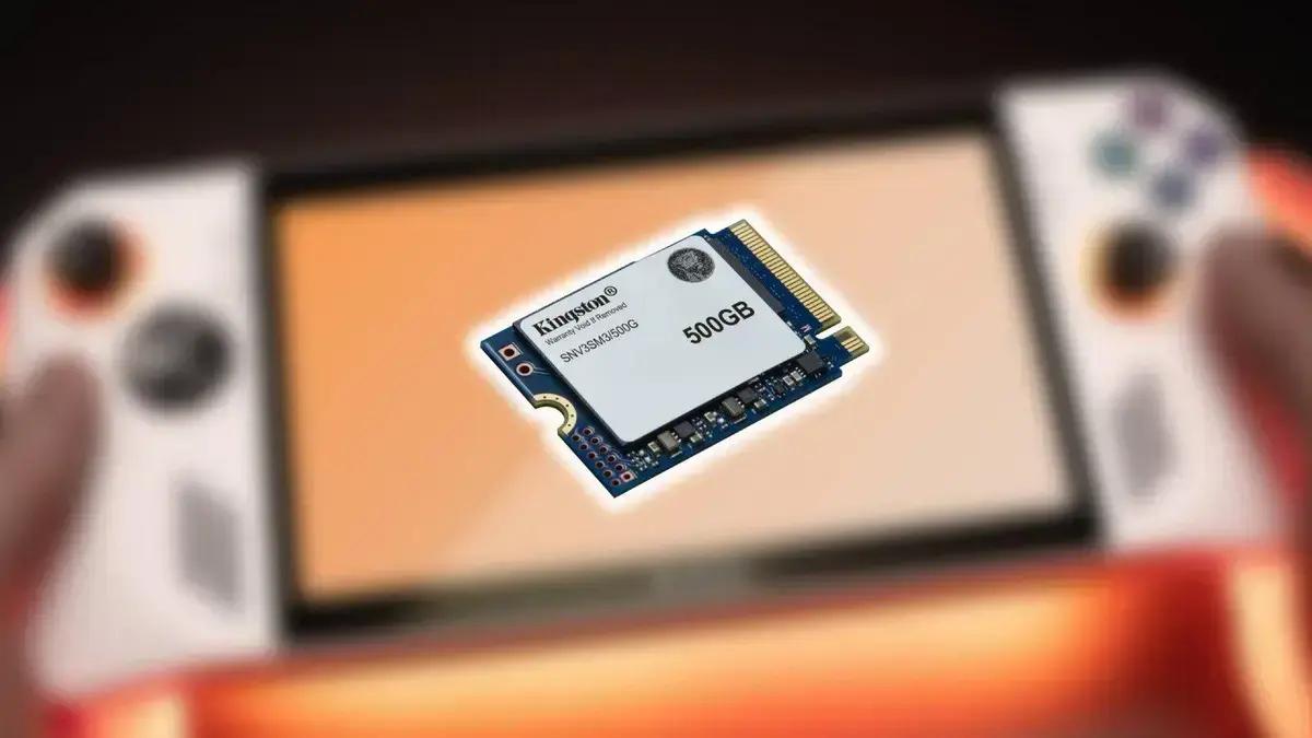 Novo SSD Kingston de 2 TB otimiza armazenamento em consoles portáteis