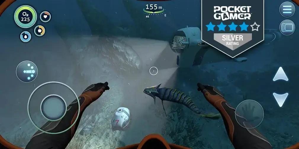 Análise do jogo móvel Subnautica: exploração e sobrevivência aquática
