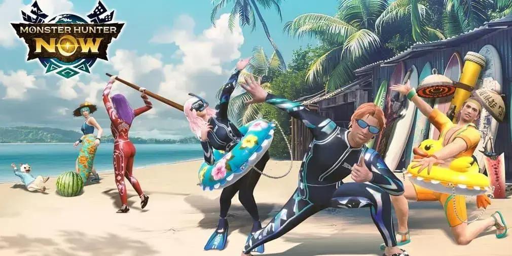 Detalhes do Summer Hunt 2025 no jogo Monster Hunter Now