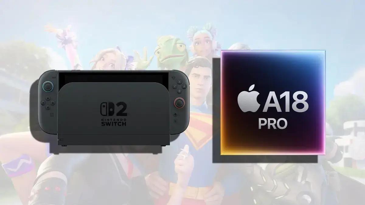 Desempenho do Nintendo Switch 2 em jogos comparado ao iPhone 16 Pro Max