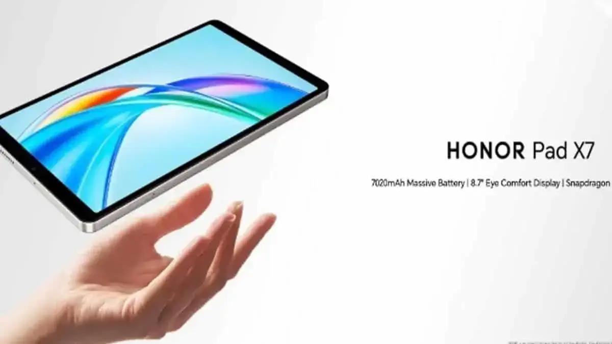 Lançamento do tablet Honor Pad X7 oferece opção acessível e funcional